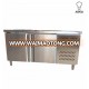 Refrigerator worktable with stainless door 0.25L 220V